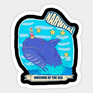 narwhal Sticker